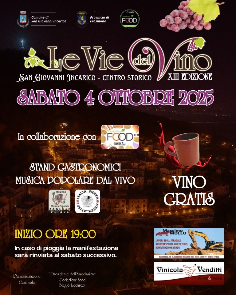 Le Vie del Vino - XIII Edizione